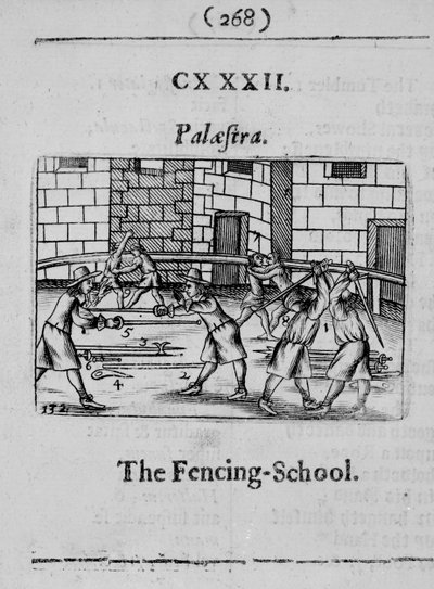 The Fencing School by English School